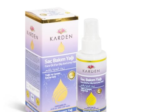 Karden Yağlı ve Cansız Saçlar İçin Bakım Yağı 100 ML