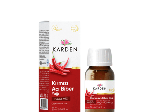 Karden Kırmızı Acı Biber Yağı 50 ML