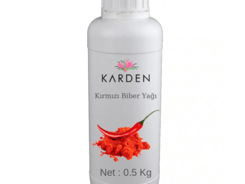 Karden Kırmızı Acı Biber Yağı 0.5 KG